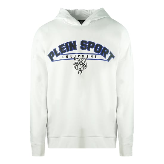 Sudadera blanca con logo de equipamiento Philipp Plein Sport - Image 1