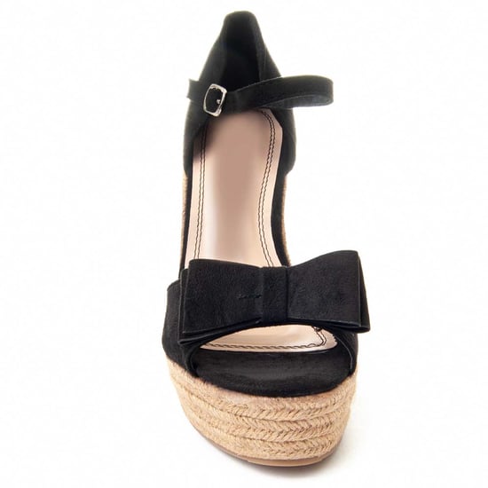 Sandalía Montevita Wedge Sparto Spartsum9 en Negro - Image 4