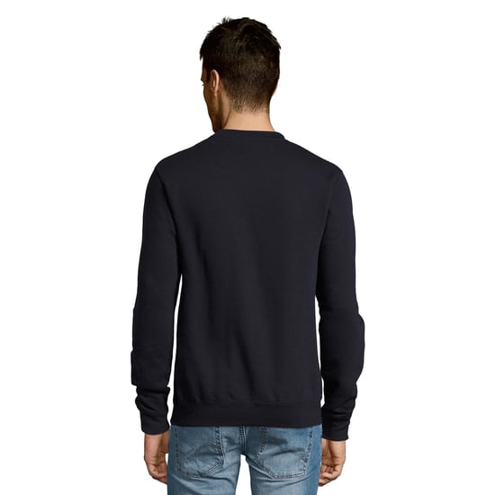 SOLS Unisex Adult New Supreme Sweatshirt (Navy) - Image 2