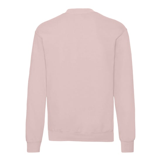 Fruit of the Loom Mens Classic 80/20 Set-in Sweatshirt (Powder Rose) - Image 2