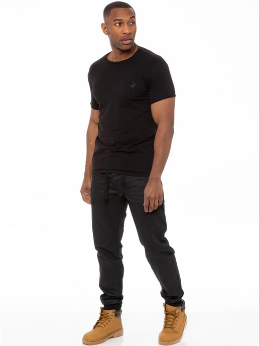 Kruze | Vaqueros con puños para hombre - Negro - Image 4