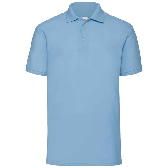 Fruit of the Loom Mens 65/35 Polo Shirt (Sky Blue) - Image 1
