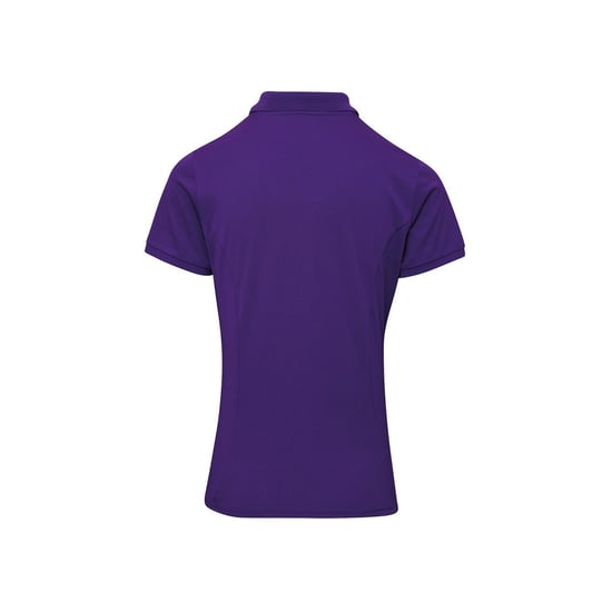 Premier Womens/Ladies Coolchecker Plus Polo Shirt (Purple) - Image 2