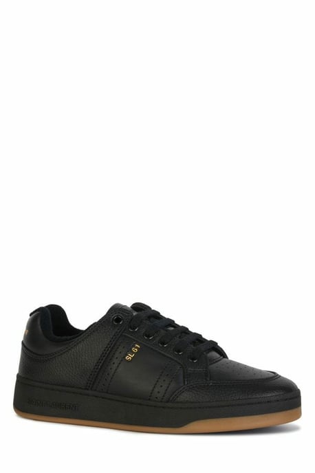 Zapatillas bajas de piel de ternera negra Saint Laurent - Image 2