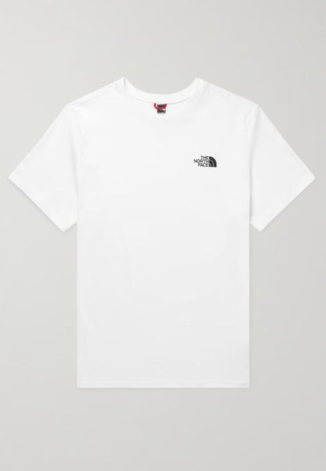 Camiseta The North Face SS Simple Dome Blanco Hombre - Image 6