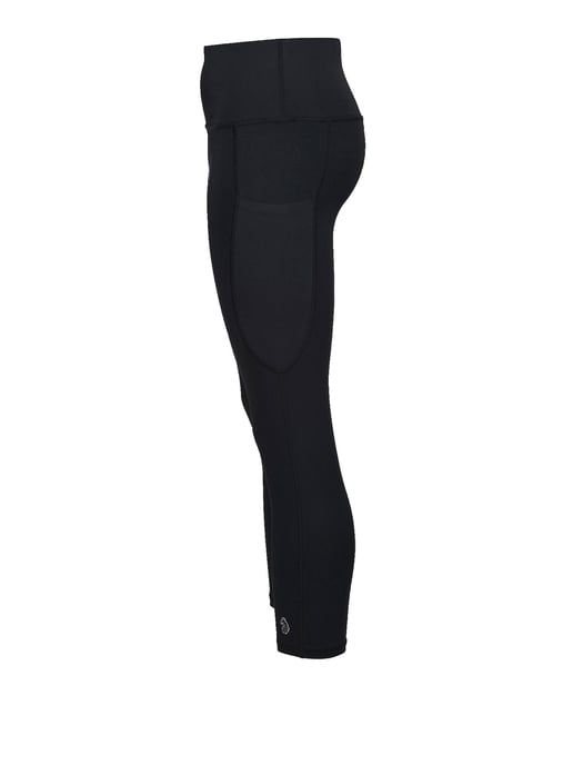 Luke 1977 Womens Resistance Gym Leggings in Black