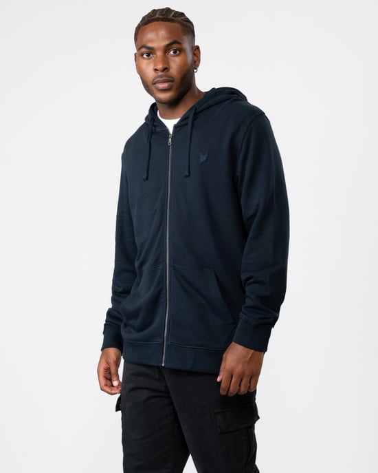 Sudadera con capucha completa Lyle & Scott con águila tonal para hombre - Image 1