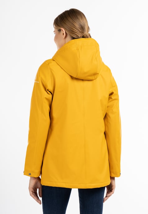 DreiMaster Maritim rain jacket with woven fur lining drymaster - Image 4