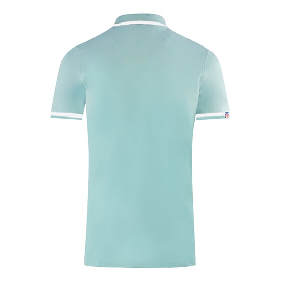 Camisa Polo Azul Claro Union Jack Aquascutum Londres - Image 2