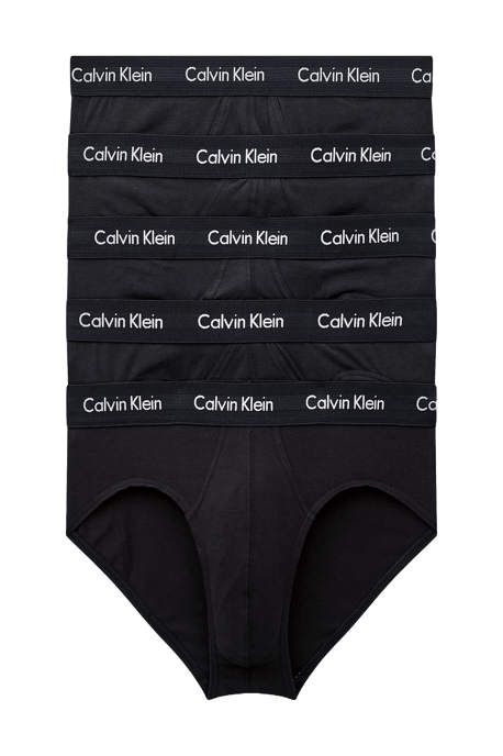 Calvin Klein Paquete de 5 Calzoncillos Ajustados de Algodón para Hombre - Image 1