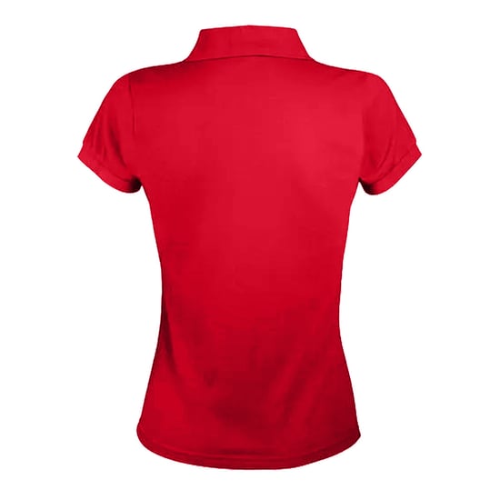SOLS Womens/Ladies Prime Polo Shirt (Red) - Image 2