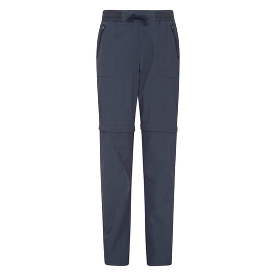 Mountain Warehouse Womens/Ladies Explorer Zip-Off Hiking Trousers (Navy)