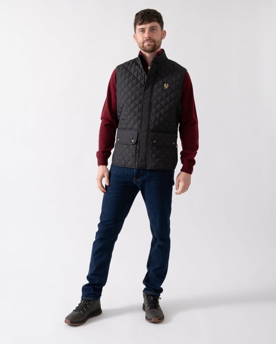 Belstaff Mens Icon Gilet - Image 3