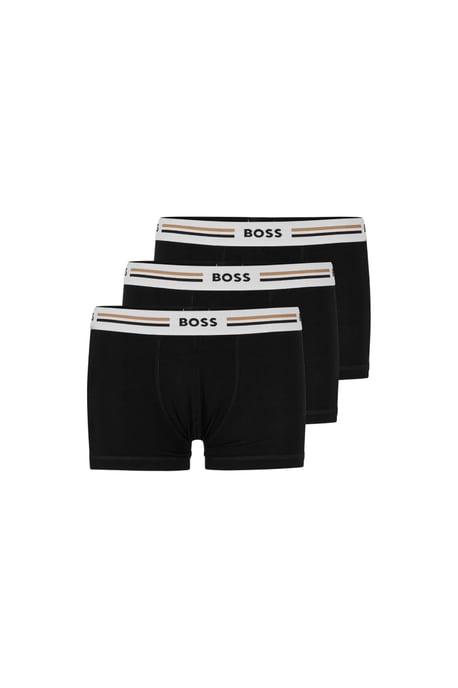 BOSS 3 Pack Viscose Men's Revive Trunk