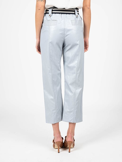 Pinko Pantalón Biella Mujer Azul - Image 4