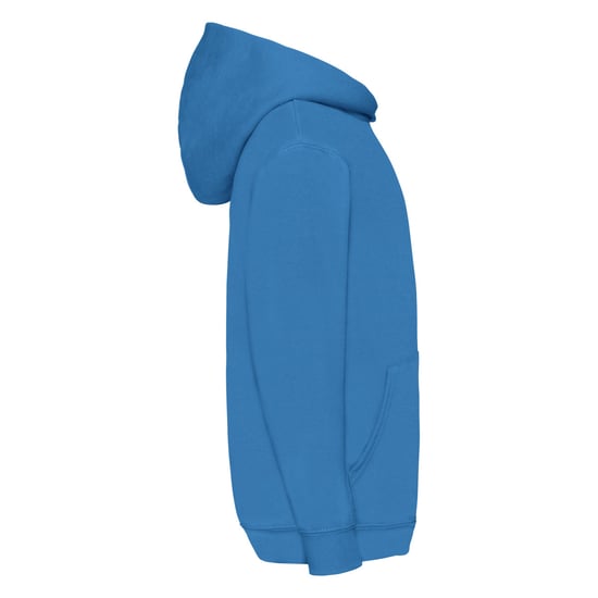 Fruit of the Loom Childrens/Kids Classic Hooded Sweatshirt (Azure) - Image 3