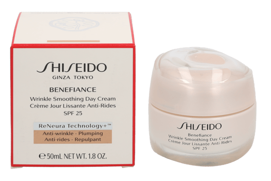 Crema de Día Suavizante de Arrugas Benefiance SPF25 50ml de Shiseido - Image 1