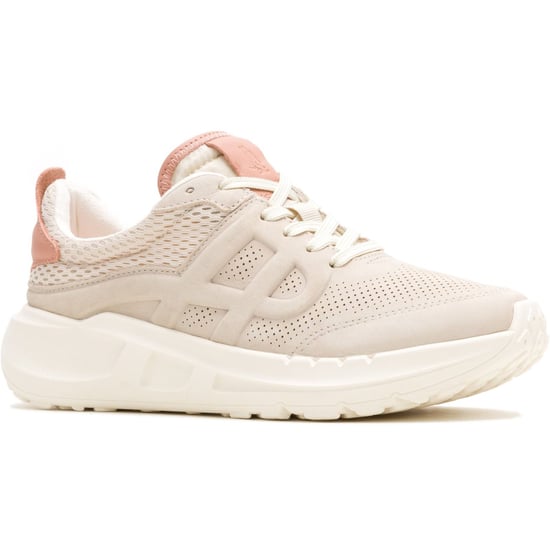 Hush Puppies Seventy8 Runner Suede Women's Stone Trainers - Image 1