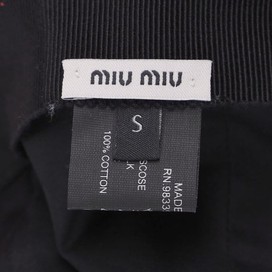 Miu Miu Logo Patch Baseball Cap in Red Canvas - Image 6