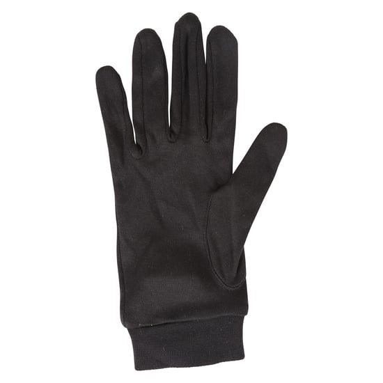 Mountain Warehouse Unisex Adult Silk Gloves (Black) - Image 2