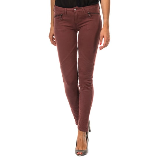 Elastic pants style legging with belt loops 10DBF0752 woman
