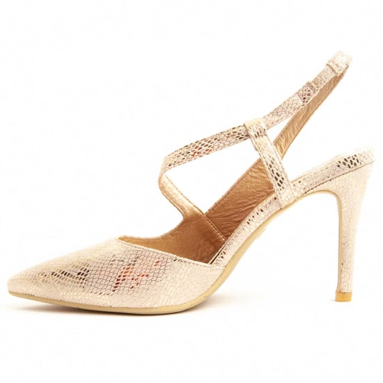 Zapato de Tacón Montevita Viva2 en Oro - Image 5