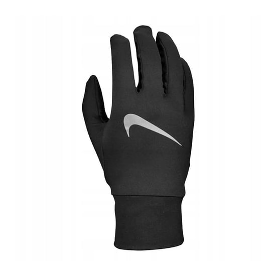 Nike Mens Accelerate Sports Gloves (Black/Silver) - Image 1