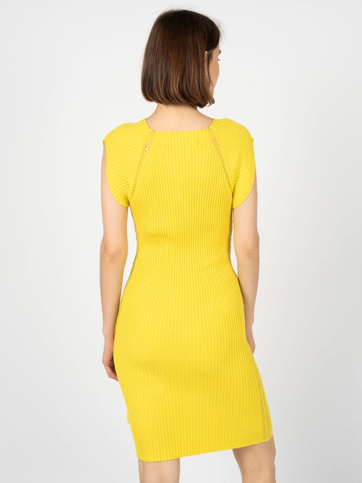 Silvian Heach Dress Woman's Yellow