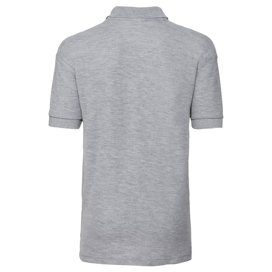 Russell Childrens/Kids Classic Polycotton Polo Shirt (Light Oxford Heather) - Image 2