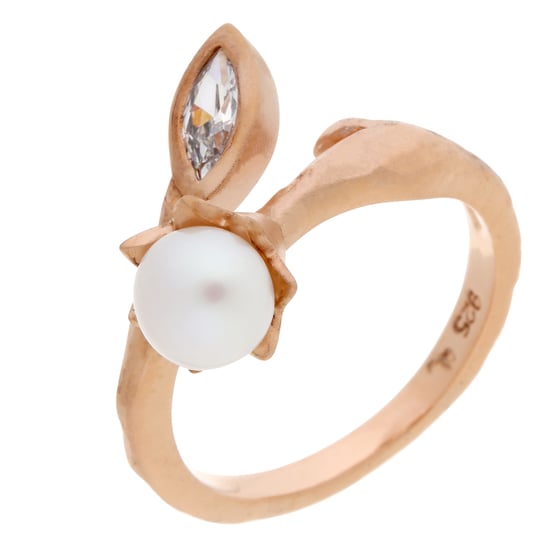 Orphelia Women's 925 Sterling Silver Ring - Rose ZR-3938/1 - Image 1