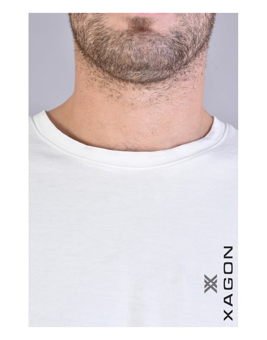 Xagon T-shirt Over Men's Off-White