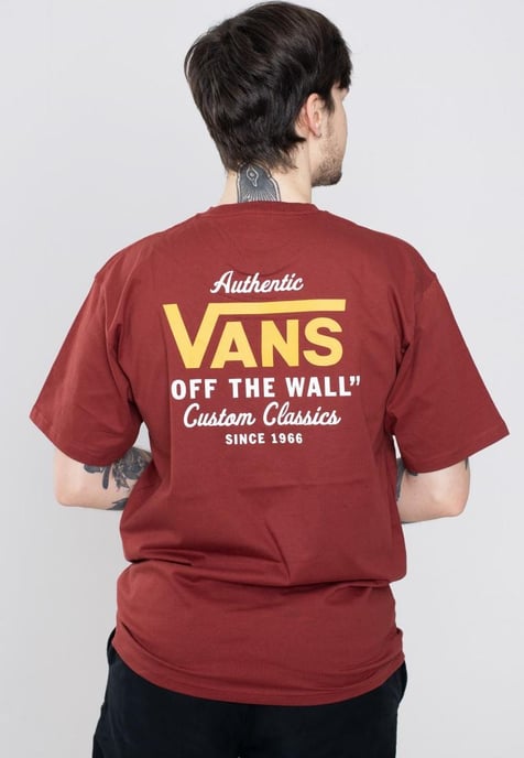 Camiseta VANS MN HOLDER ST CLASSIC Burdeos - Image 2