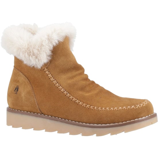 Hush Puppies Moira Suede Women's Tan Boots - Image 1