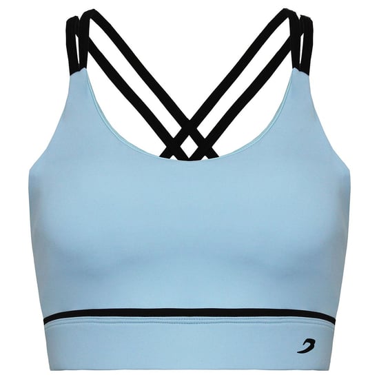 Sujetador deportivo azul bebé para mujer Valerie de BoxRaw - Image 1