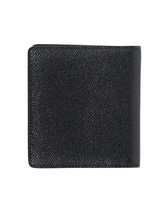 Dolce & Gabbana Logo Bi-Fold Wallet in Black Leather - Image 3