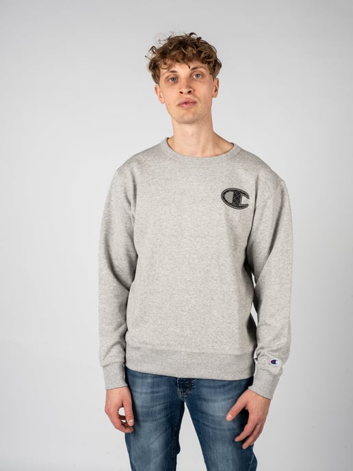 Champion Sweatshirt  C-Neck Men's Grey
