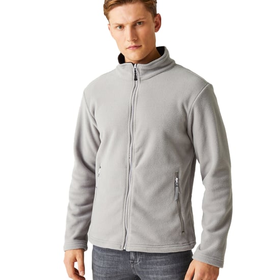 Regatta Mens Ascender Fleece Jacket (Mineral Grey/Black)