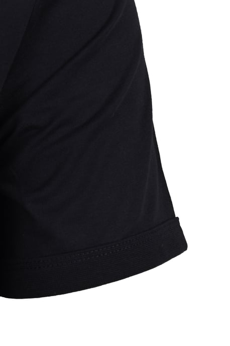 Camiseta Ringer para Hombre Fred Perry en Negro - Image 4
