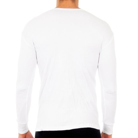 Men's V-neck long sleeve thermal t-shirt 0209
