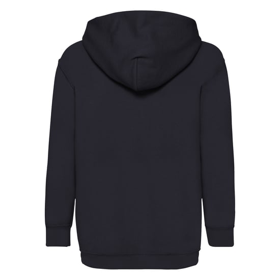 Fruit of the Loom Childrens/Kids Classic Hooded Sweatshirt (Deep Navy) - Image 2