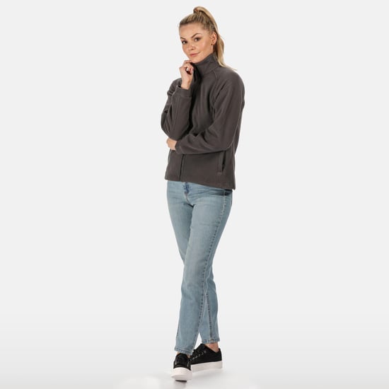 Regatta Ladies/Womens Thor III Fleece Jacket (Seal Grey)