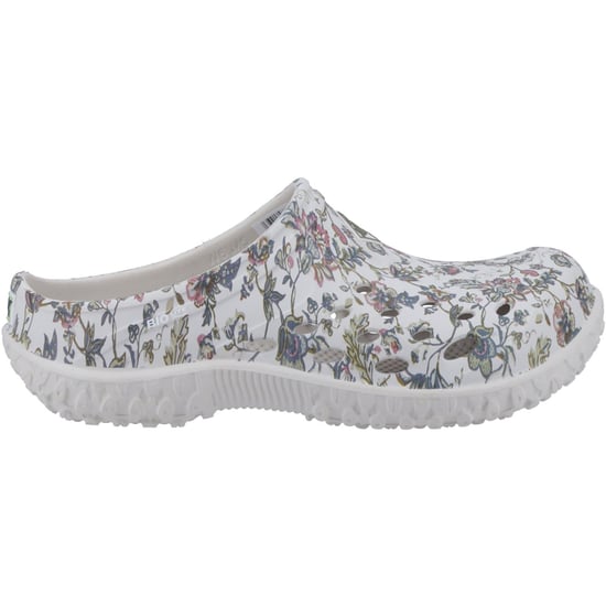 Muck Boots Muckster Lite Synthetic Light Grey/Floral Print Clogs - Image 6