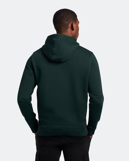 Lyle & Scott Pullover Hoodie in Green - Image 3