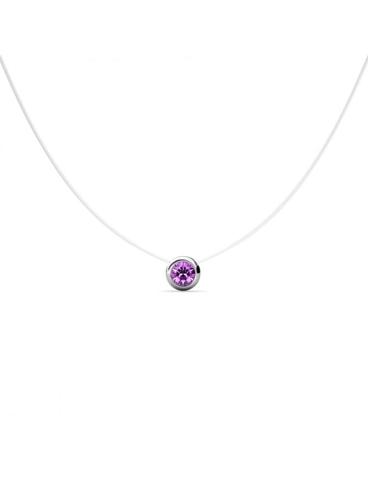 Colgantes Juego de 7 collares Luna invisible - Plata y Multi - Image 6