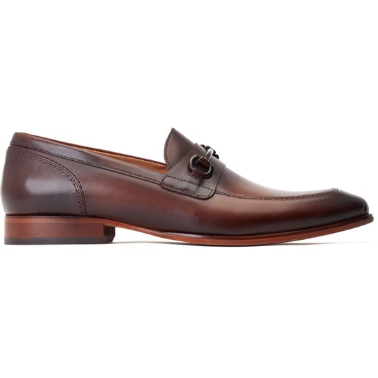 Base London Russo Leather Men's Burnt Brown Loafers - Image 5