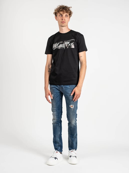 Les Hommes T-shirt Men's Black