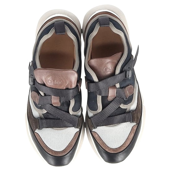 Chloé Sonnie Low-Top Sneakers in Multicolor Leather - Image 3
