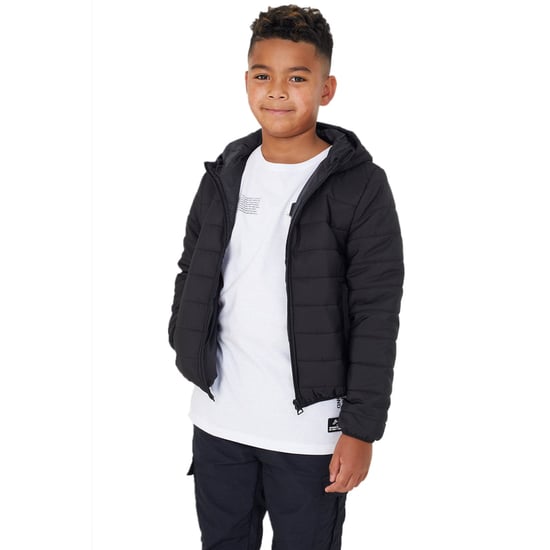 Brave Soul Boys Kids Puffer Jacket Hooded