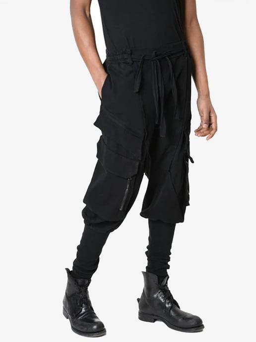 La Haine Inside Us Pantalones Jogger del hombre negro - Image 4