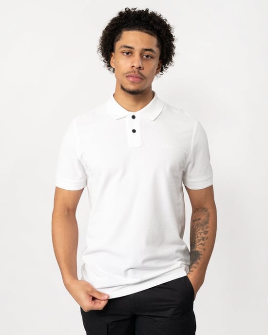 BOSS Orange Prime Camiseta Polo de Algodón Piqué para Hombre con Estampado de Logo NOS - Image 1